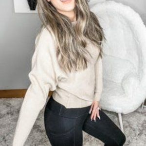 Ribbed Long sleeve Top